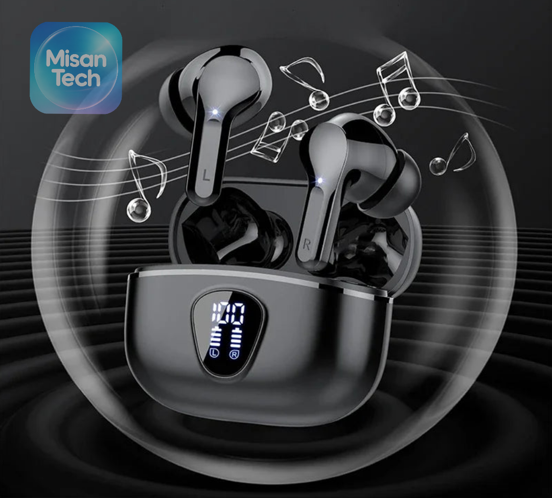 Auriculares inalámbricos resistentes al agua.