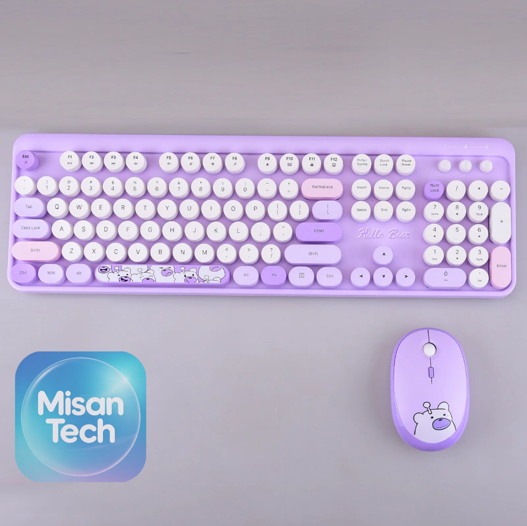 Conjunto de teclado y ratón inalámbricos
