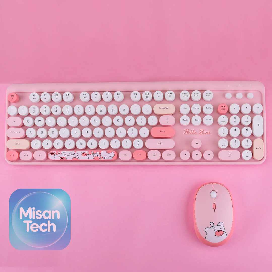 Conjunto de teclado y ratón inalámbricos