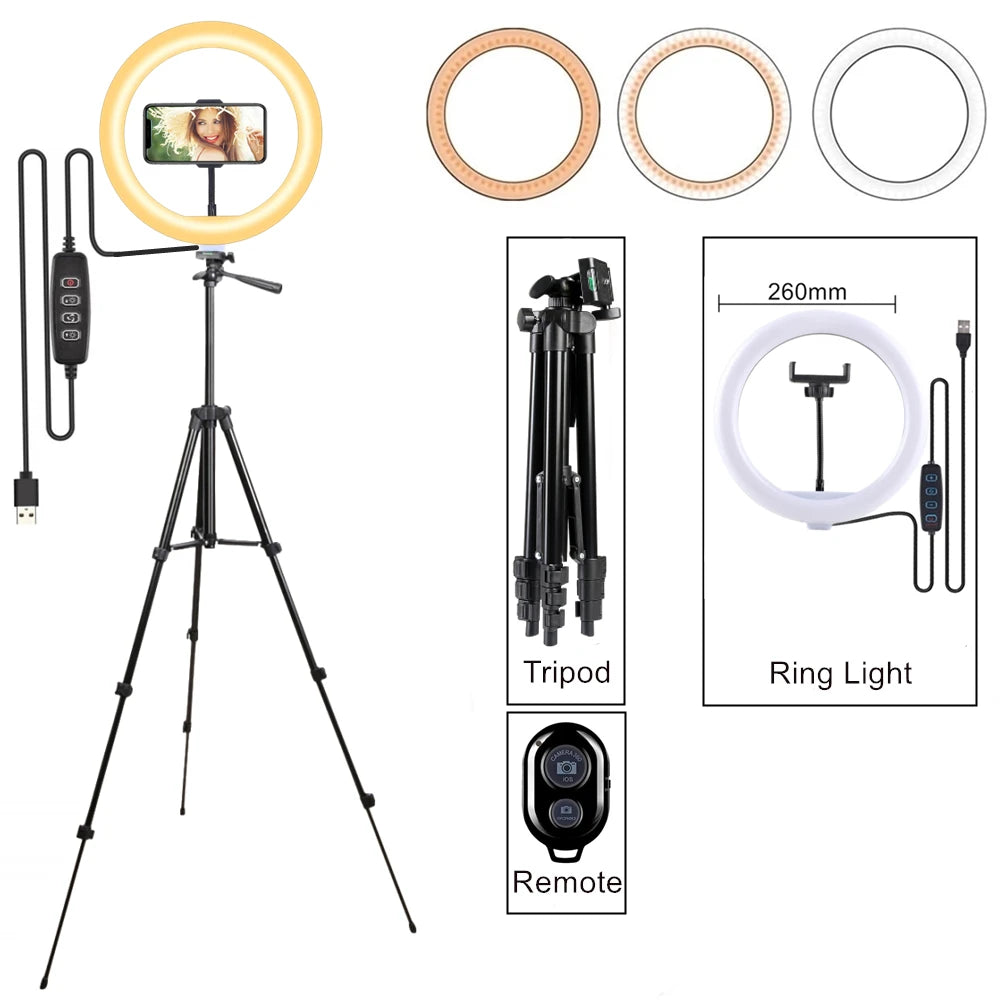 Trípode led