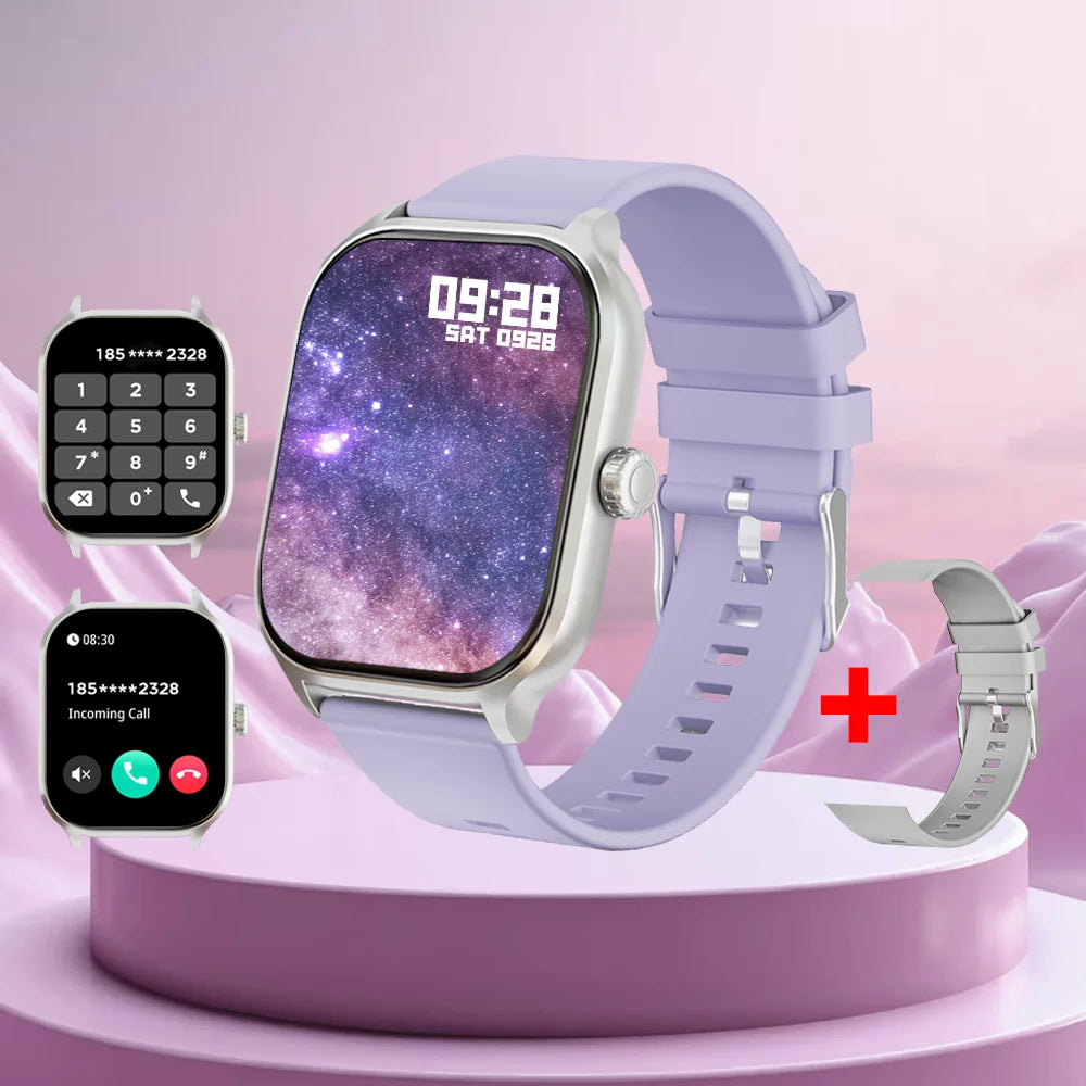 LAXASFIT 2025: Reloj Inteligente Sumergible con Pantalla 2.01" HD y Podómetro, Bluetooth.