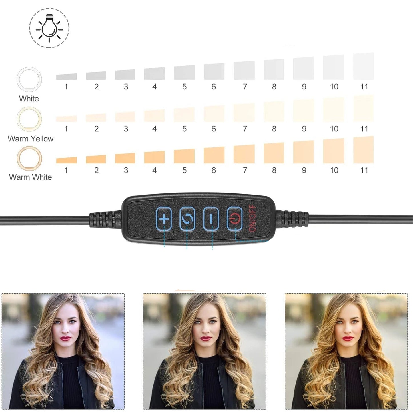 Trípode led