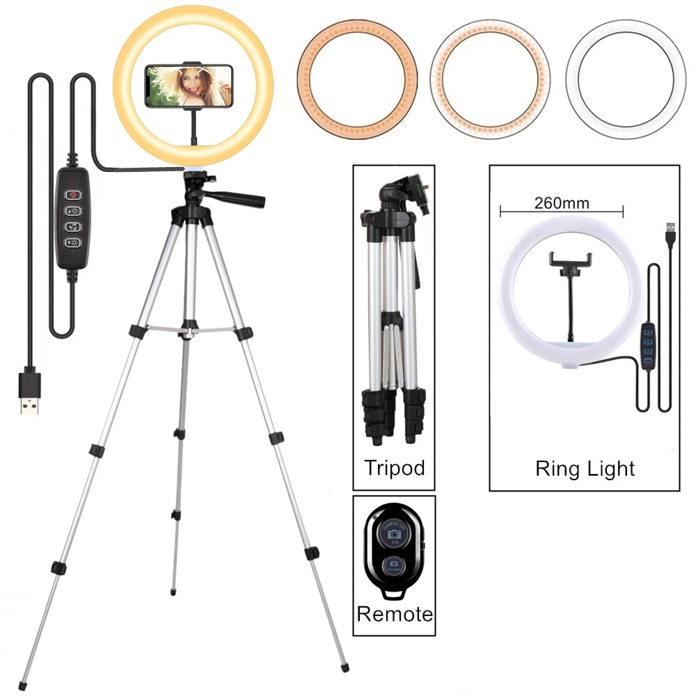 Trípode led