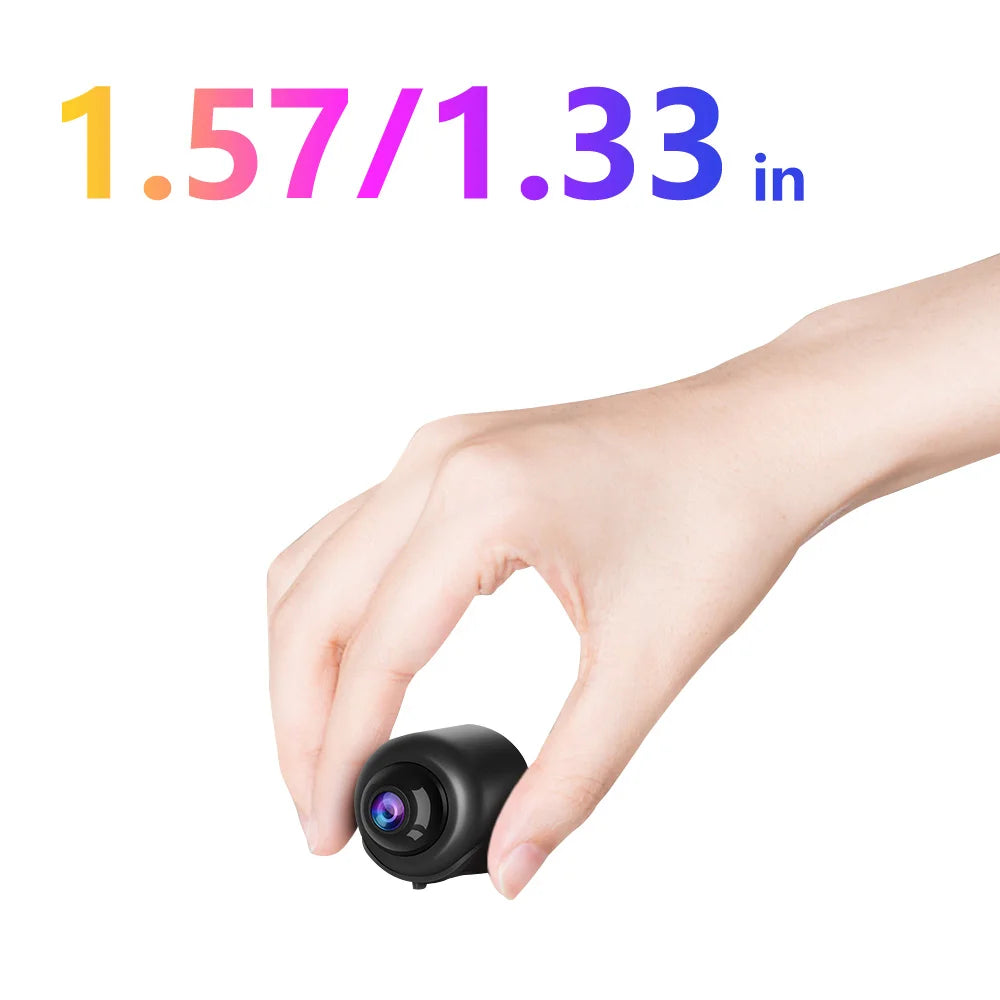 Mini Spy Camera 2025 X5 Smart WiFi Night Vision Security Protection Audio Video Recorder