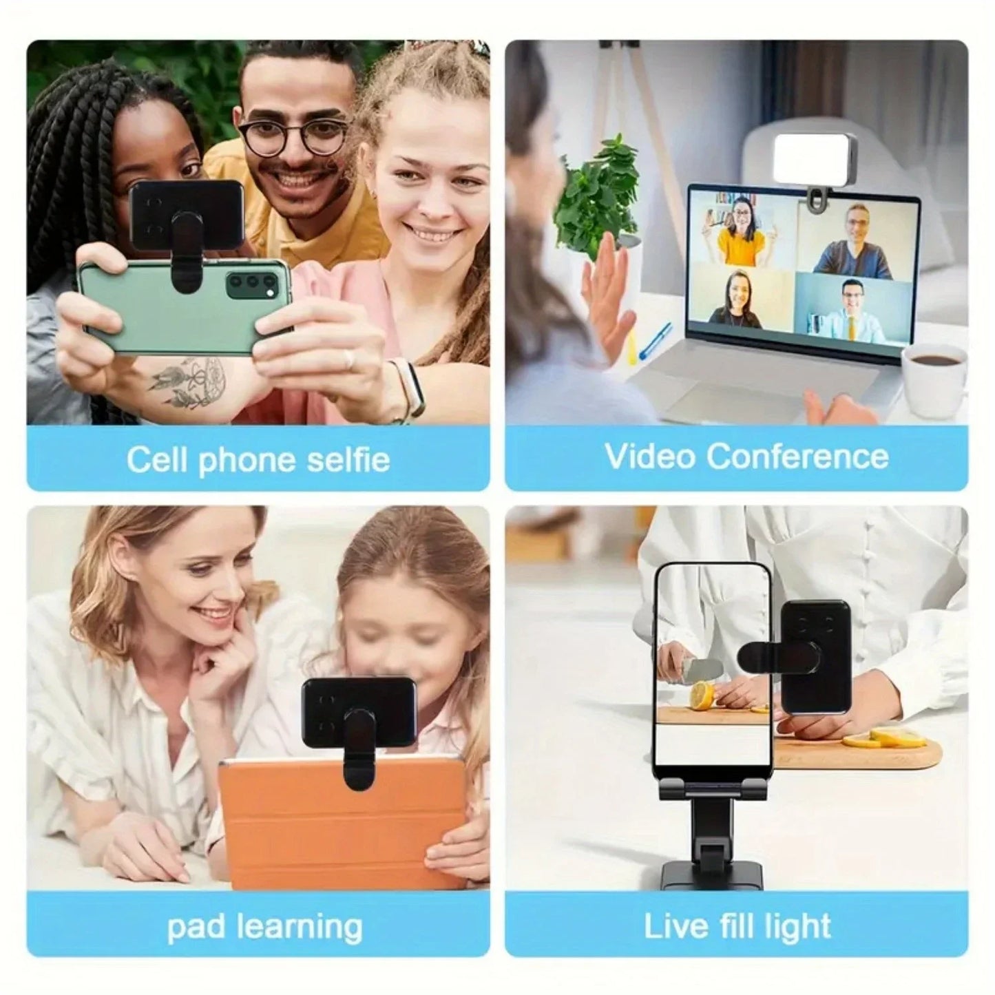Luz led para selfie