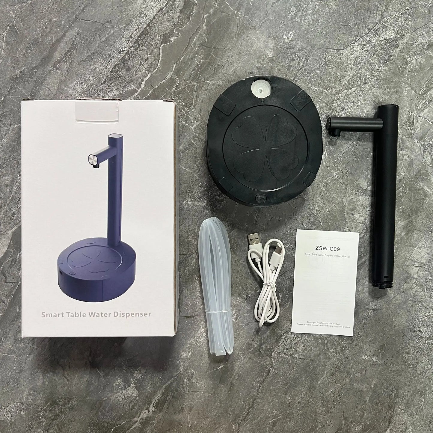 Dispensador de agua eléctrico portátil