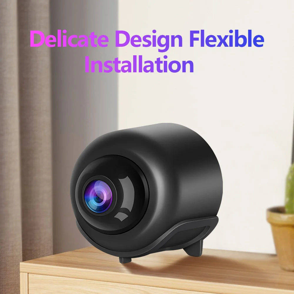 Mini Spy Camera 2025 X5 Smart WiFi Night Vision Security Protection Audio Video Recorder
