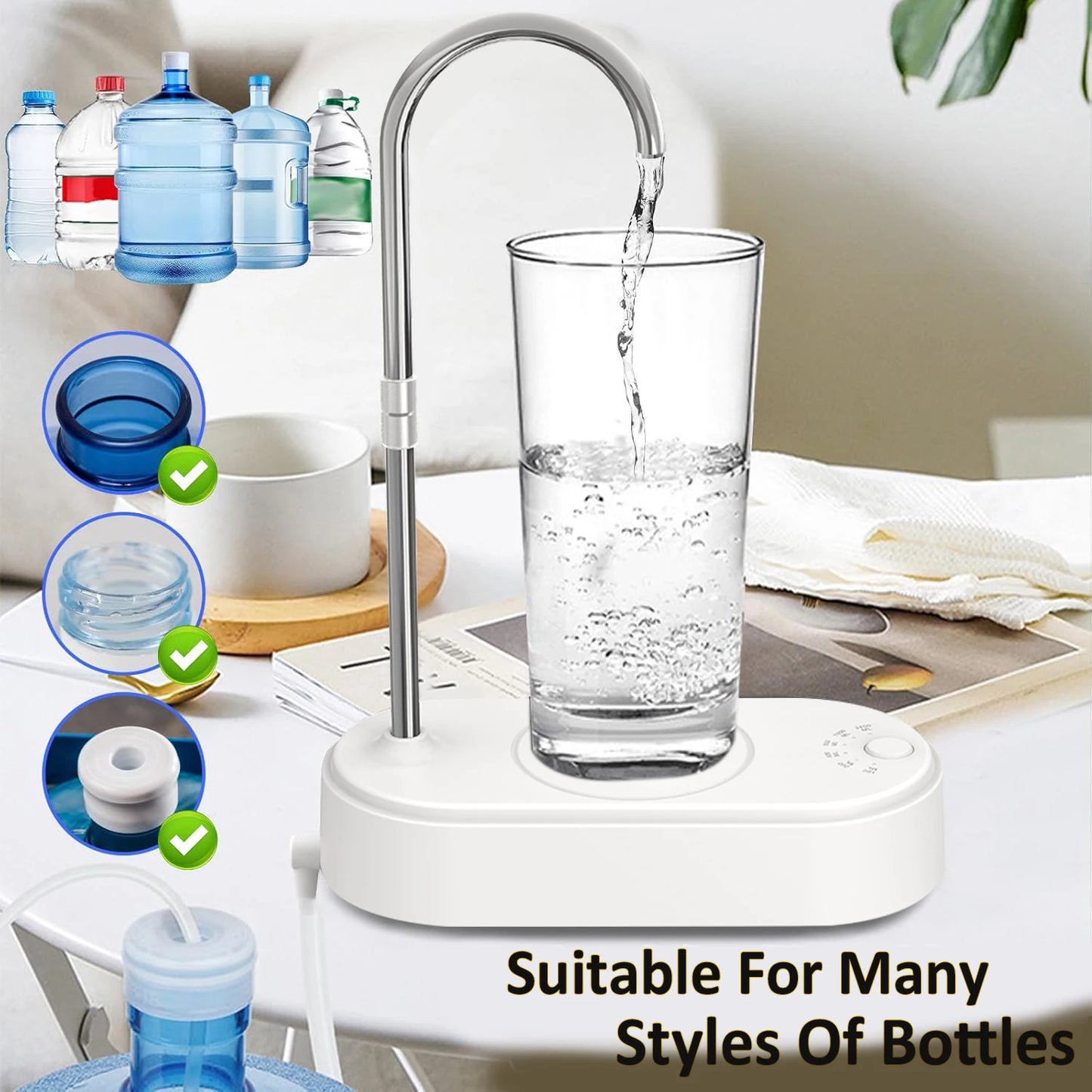 Dispensador de agua eléctrico automático