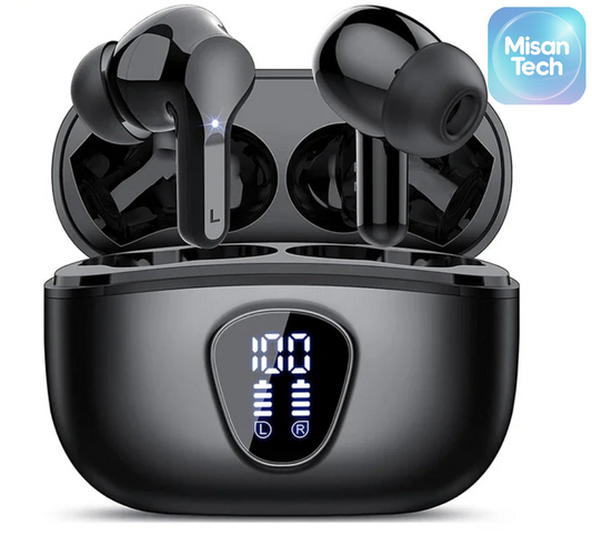 Auriculares inalámbricos resistentes al agua.