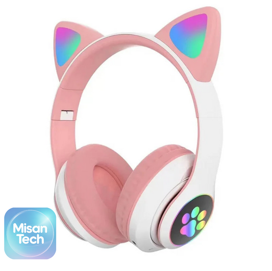 Auriculares inalámbricos con luz LED