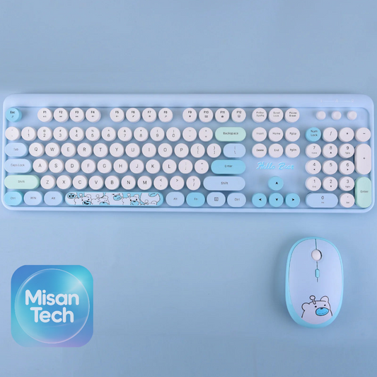 Conjunto de teclado y ratón inalámbricos