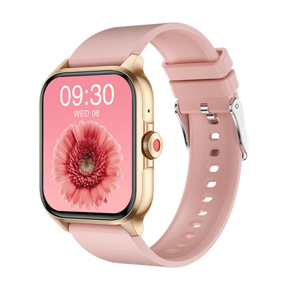 Relojes inteligentes fitness Bluetooth con asistente de voz IA.
