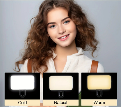 Luz led para selfie