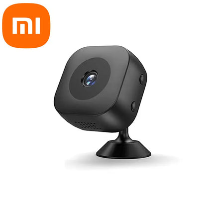 Cámara de seguridad Xiaomi Mini 4K, visión nocturna a todo color, detección de movimiento, resistente al agua, 2025