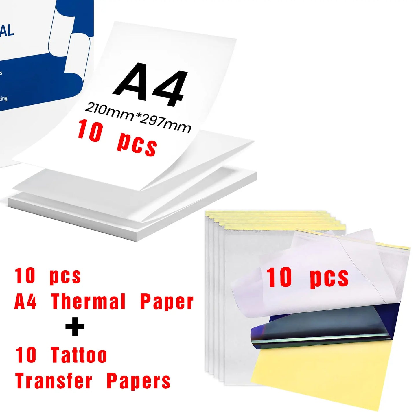 Impresora portátil térmica para tatuajes, plantillas, PDF, Word, Office, impresión A4, transferencia inalámbrica de fotos