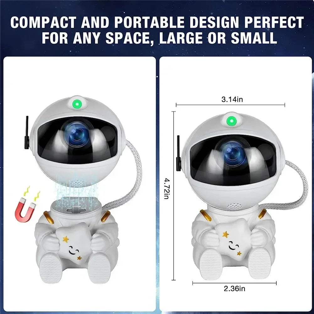 Proyector de galaxias astronautas