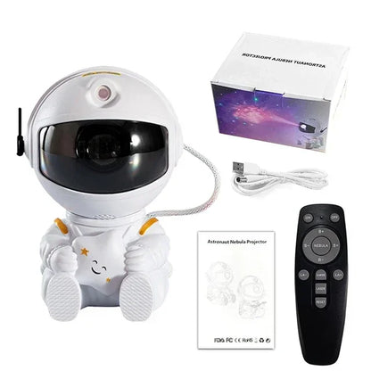 Proyector de galaxias astronautas