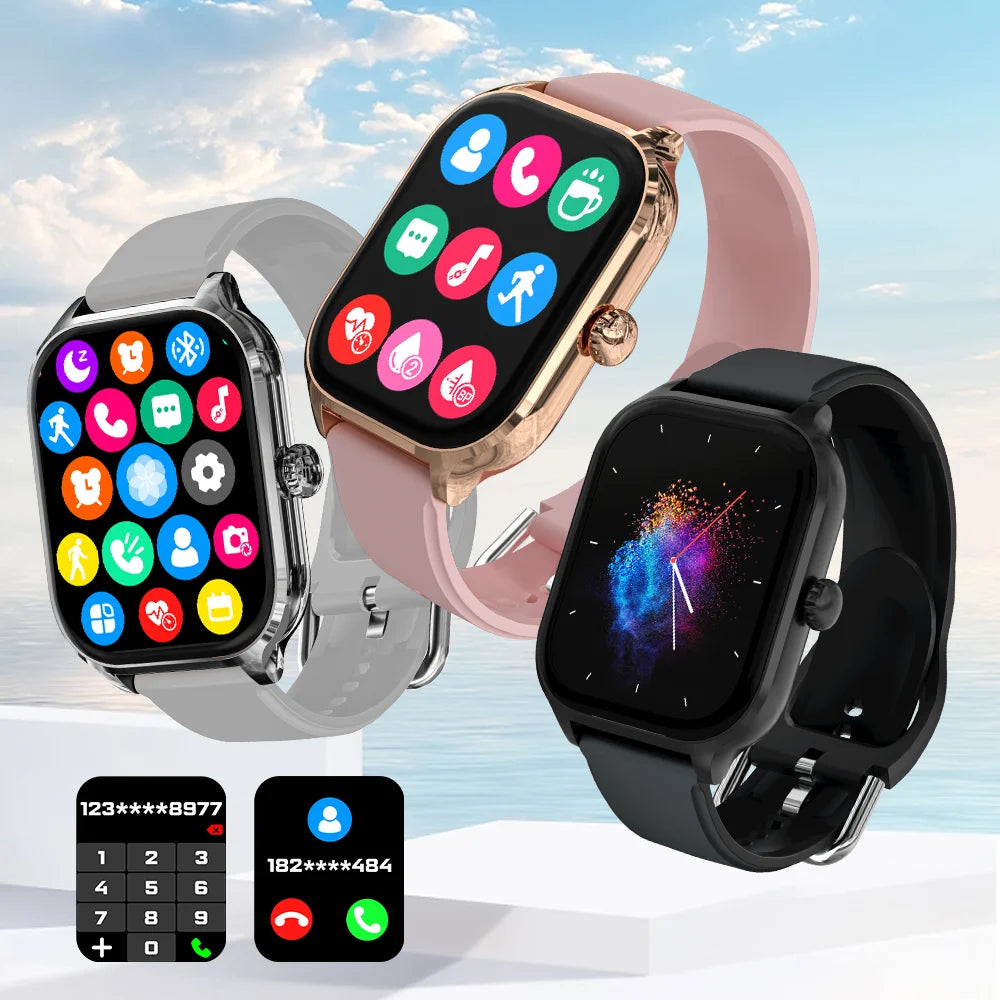 Reloj inteligente LAXASFIT H9/H6 resistente al agua y monitor de salud
