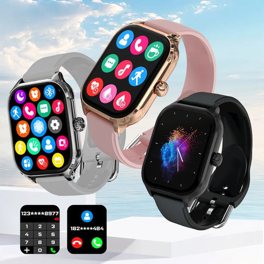 Reloj inteligente LAXASFIT H9/H6 resistente al agua y monitor de salud