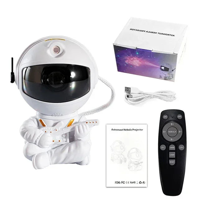 Proyector de galaxias astronautas