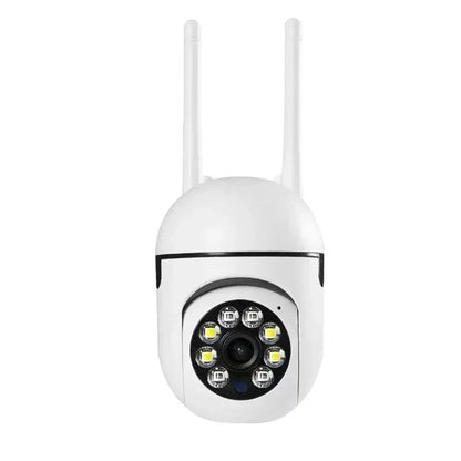 Cámara de seguridad WiFi 2,4 G, para el hogar, con PTZ, visión nocturna, detección de movimiento, monitoreo, 2 antenas