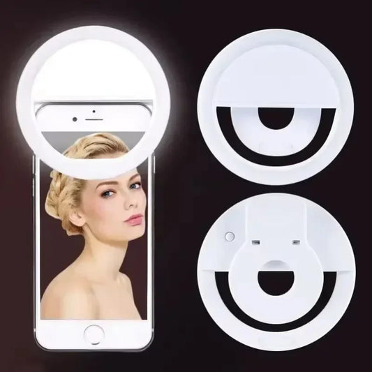 Anillo led para selfies