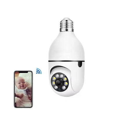 Cámara de seguridad WiFi 2,4 G, para el hogar, con PTZ, visión nocturna, detección de movimiento, monitoreo, 2 antenas